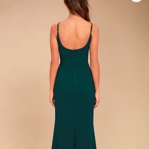 Lulus Forest Green Dress
